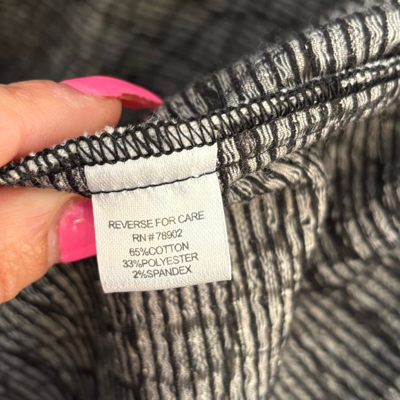 ERIN LONDON Lightweight Zip Up Jacket Cardigan Semi Snakeskin Pattern - Size XL - Picture 6 of 12